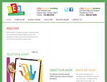Tablet Screenshot of leacademyonline.com